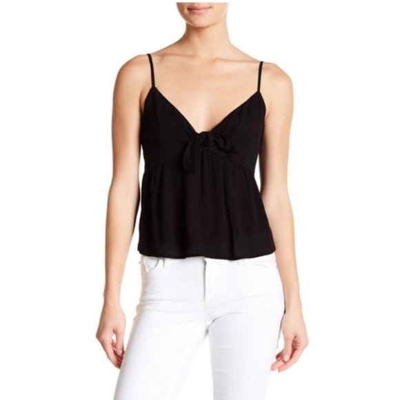 Elodie Sleeveless Tie-Front Top - Picture 1 of 5